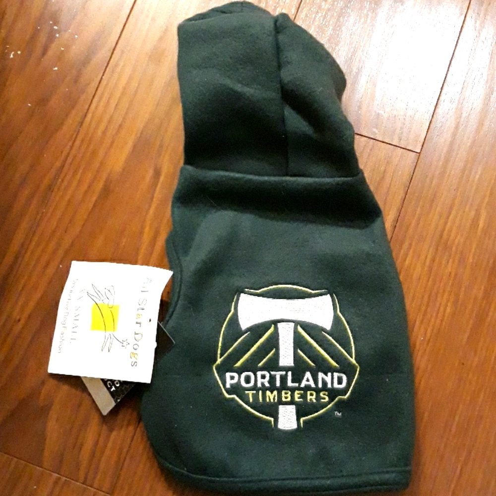 Portland Timbers MLS Hooded Dog Sweater Jacket